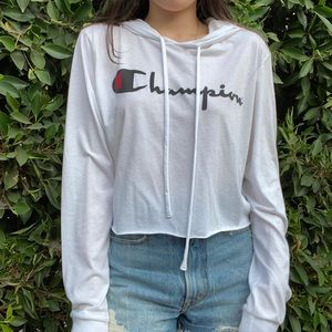 Champion Cropped Hoodie